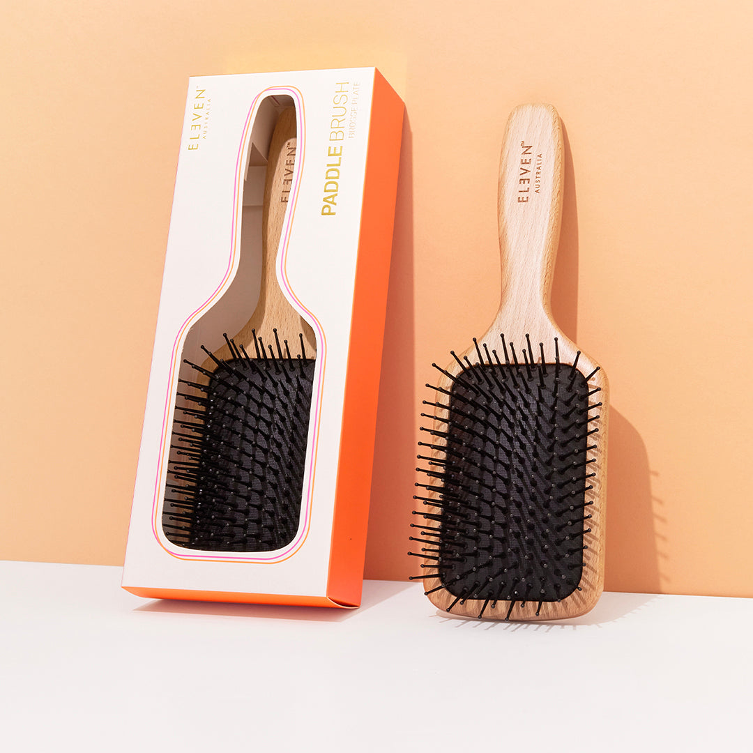 WOODEN PADDLE BRUSH