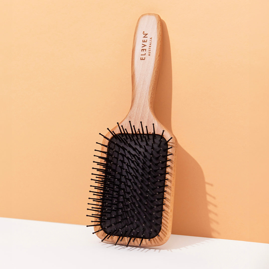 WOODEN PADDLE BRUSH