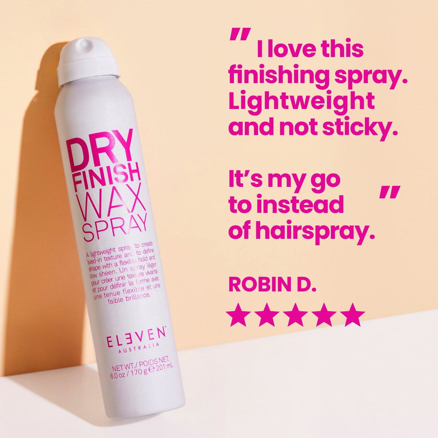 DRY FINISH WAX SPRAY 6 OZ